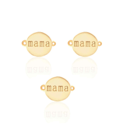 Entretoises Argent Lisse Entretoise - Mama 9 mm