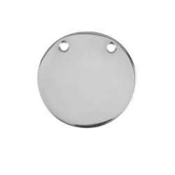 Silver Connectors Connector - 2 Hole Plate 25mm