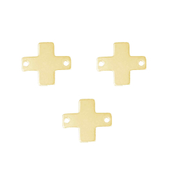 Silver Connectors Connector - Cross 12*12mm
