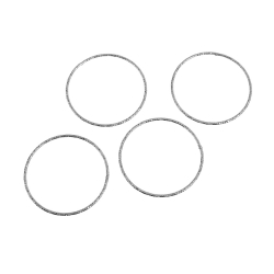 Silver Connectors Connector - Circle 22*0.9mm
