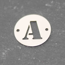 Entretoises Argent Lisse Entretoise - Lettre 12 mm