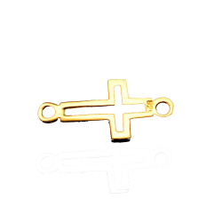 Entretoises Argent Lisse Entretoise - Croix 12 mm