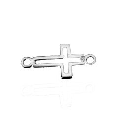 Entretoises Argent Lisse Entretoise - Croix 12 mm