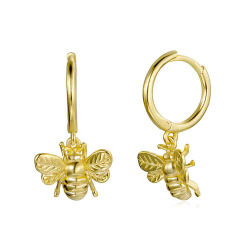  Pendientes Aro Abeja - 20 mm