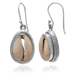 Silver Earrings Shell Earrings - 20*15mm