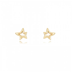 Pendiente Plata Lisa Pendientes Estrella 6*6mm