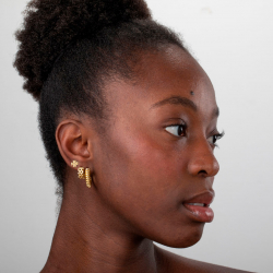 Angebote Kleeblatt-Ohrringe 9,5 mm – Vergoldet und Versilbert