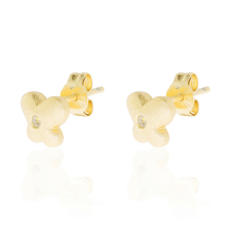 Boucles D'Oreilles Argent Zircone Boucles d'oreilles Zircone - Papillon 7,5 mm