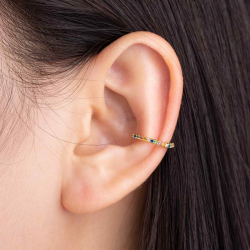 Ohrringe Silber Zirkonia Ohrring Zirkonia - Ear Cuff