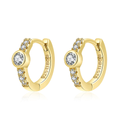 Silver Zircon Earrings Zirconia Earrings