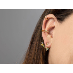 Ohrringe Silber Zirkonia Ohrringe Zirkonia - Ear Cuff