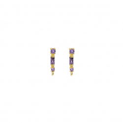 Garnitures Accessoires Boucles D'Oreilles Boucles d'oreilles Zircone - Bâton 11 mm