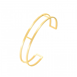 Steel Bracelets Steel Bracelet - Escalava 68 mm - Gold Color