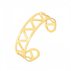 Steel Bracelets Triangle Steel Bracelet - Escalava 65 mm - Gold Color