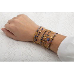 Pulsera Acero Mineral Pulsera Acero Mineral - Rodillo -  17 + 4 cm - Color Oro