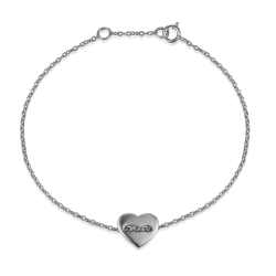 Silver Bracelets Silver Bracelet - Heart