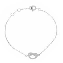 Silver Bracelets Silver Bracelet - 10mm Knot