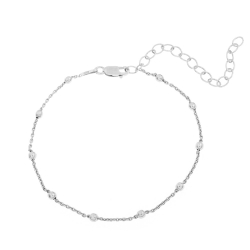 Bracelets Argent Lisse Bracelet Argent - Boules 2,5 mm