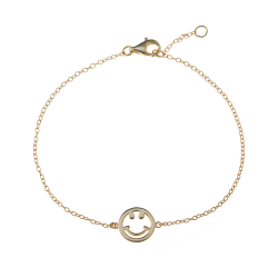 Armbänder Glattes Silber Armband Silber - Smile 10 mm