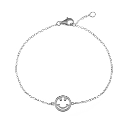 Pulsera Plata Lisa Pulsera Plata - Smile 10mm