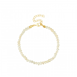 Silver Stone Bracelets Pearl Bracelet - Cultured Pearl 2.5 - 3 mm