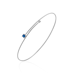 Armbänder Silber Zirkonia Pulsera Rigida CZ ZA 58m DO