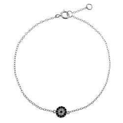 Pulsera Plata Circonita Pulsera Circonita - Ojo 7mm