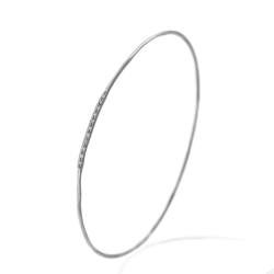 Bracelets Argent Zircone Bracelet Zircone - Rigide