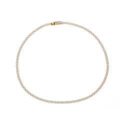 Pulsera Plata Circonita Pulsera Circonita - 1mm - Tenis - Plata Rodiada