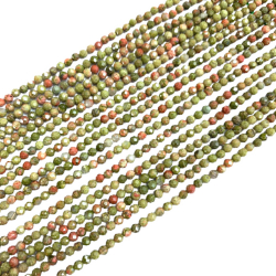 Stone Various String Mineral - 32 cm - Unakite - 3 mm