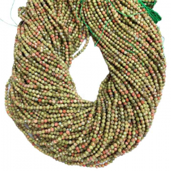 Stone Various String Mineral - 32 cm - Unakite - 3 mm