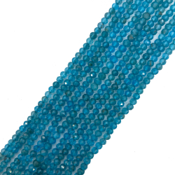 Stone Various Mineral Strip - 2.5mm - Neon Apatite
