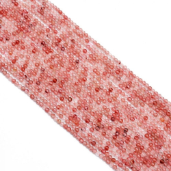 Verschiedenes Minerale Mineralkette - Rosa Rutil