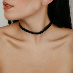 Varios Collar Choker Cuero 13 DO
