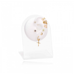 Varios Expositor de Pendientes  - Oreja de silicona - 6cm