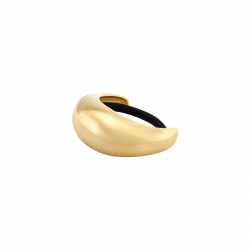 Various Steel Hair rubber band - 59*23 mm - Gold Color