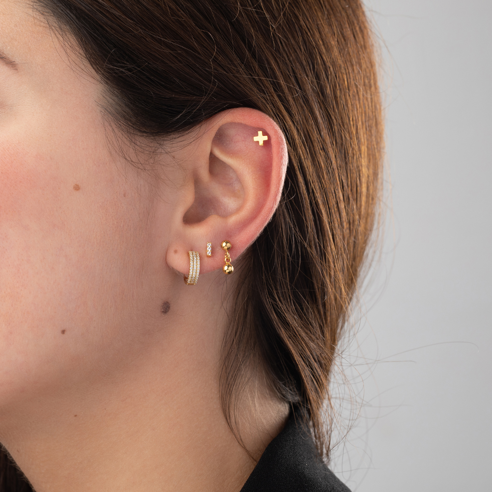 Double Piercing Earrings Second Hole Earrings For Women, Earrings For Double  Pierced Ears, Double Hole Earrings Chain, Earrings For Women - Temu United  Kingdom