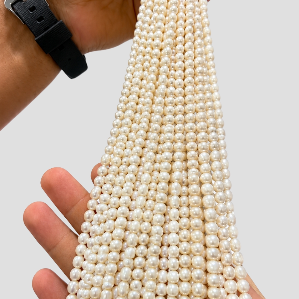 Varios Mineral Mineral de Tira - 35 cm - Perla cultivada - 5 - 8 mm