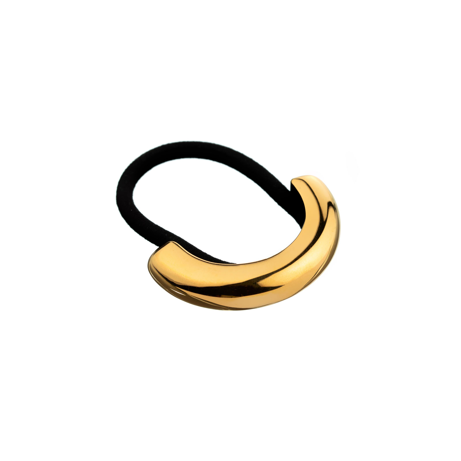 Various Steel Hair rubber band - 50*10mm - Gold Color